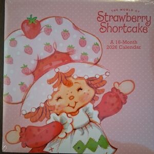 New Strawberry Shortcake 2026 16-Month Wall Calendar